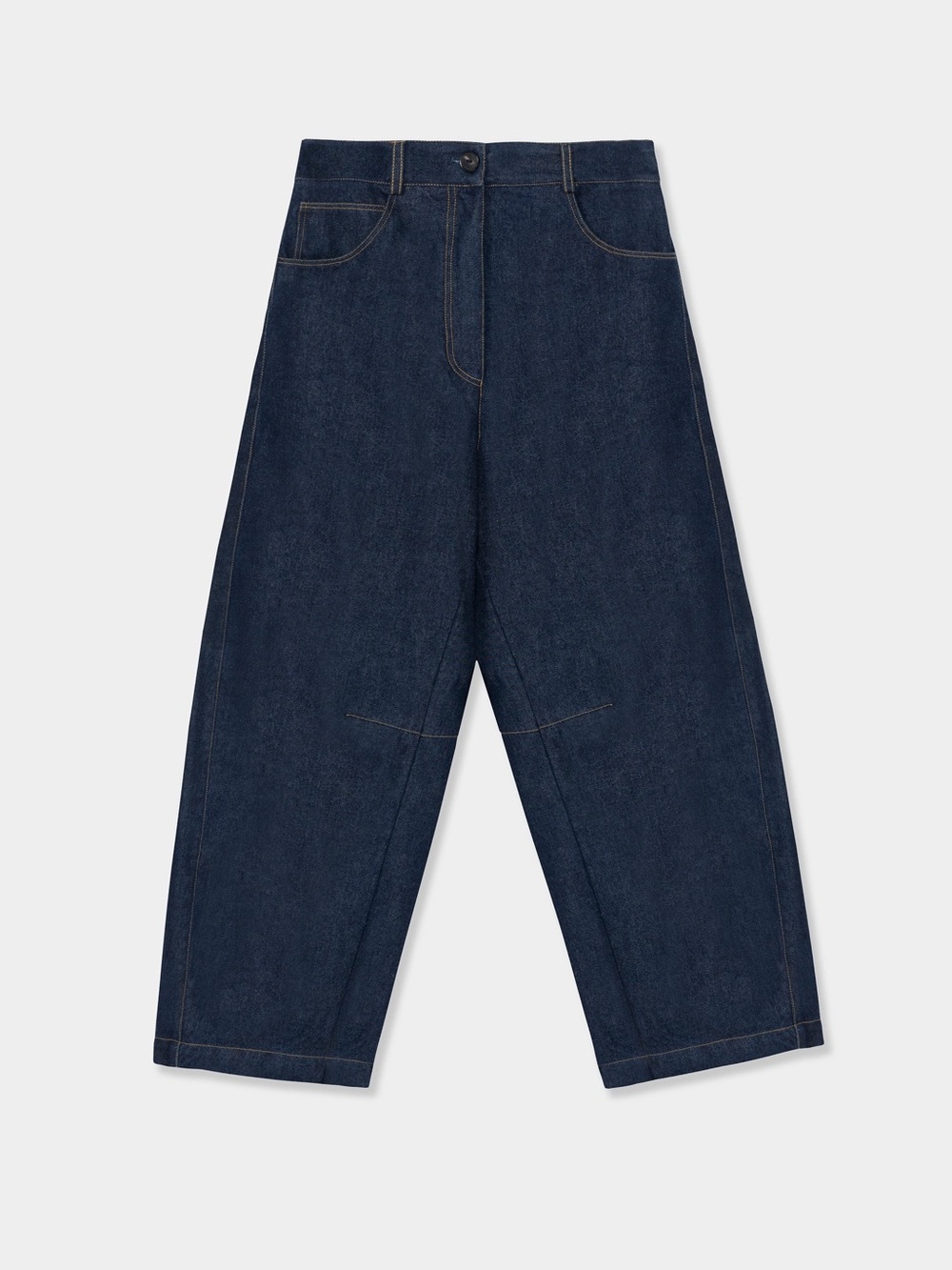 Cordera CURVED BAGGY JEANS